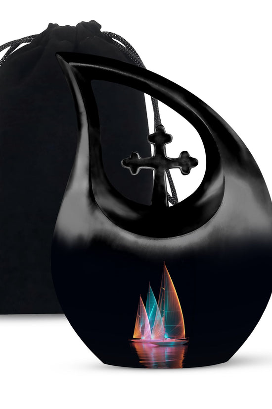 Boat Urns For Ashes - Keepsake Urn Combo