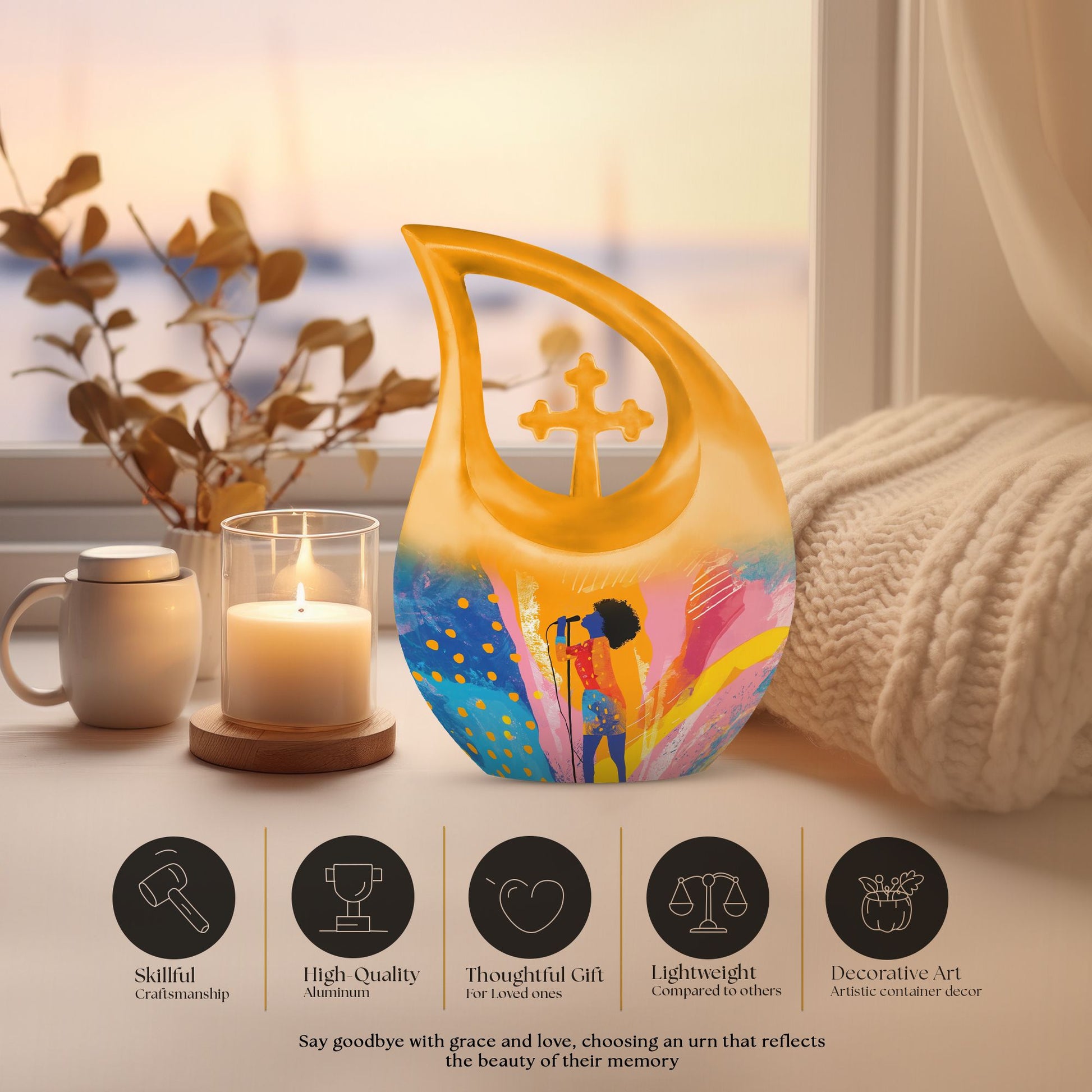 Music Urns For Ashes - Urn Ashes Keepsake