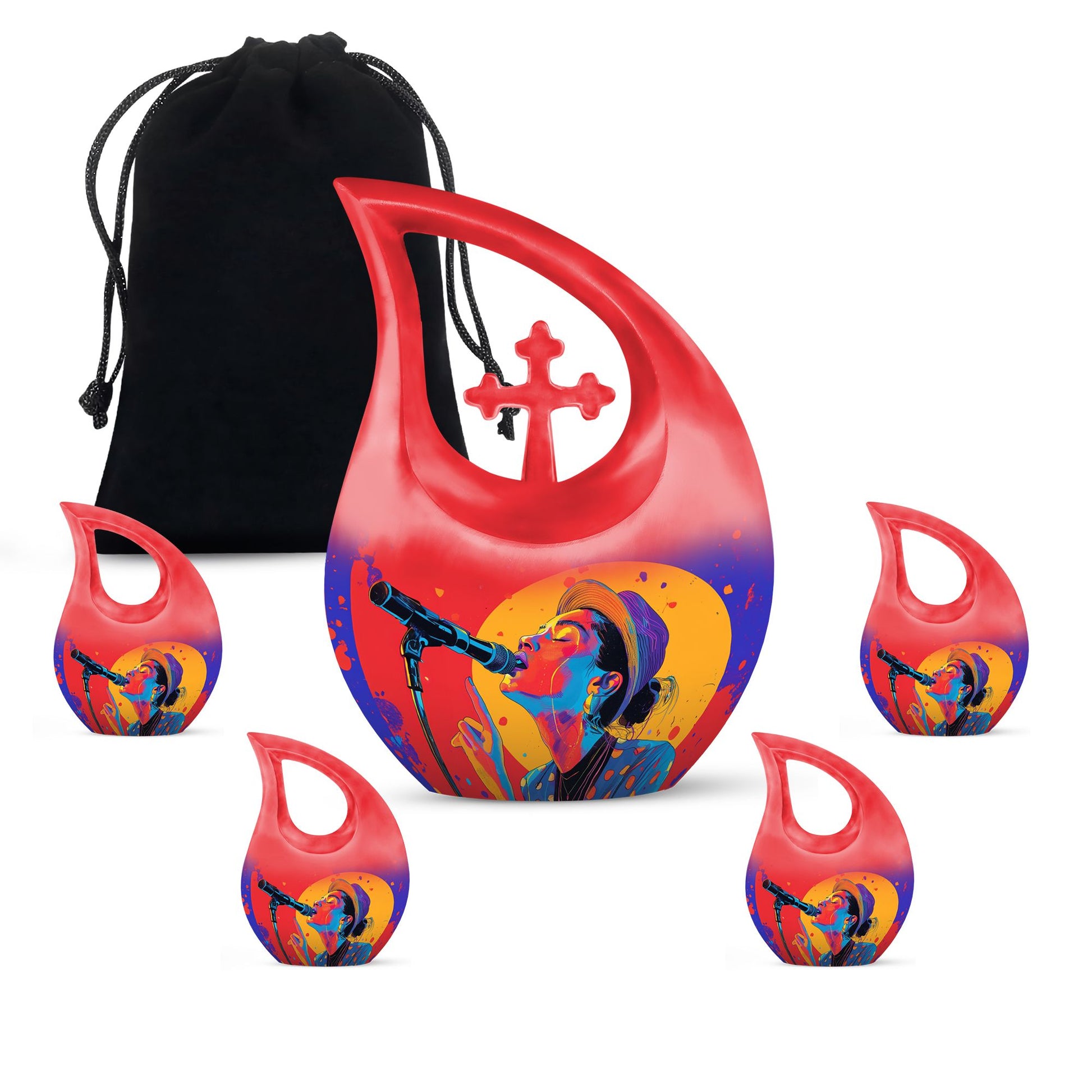 Music Urns For Ashes - Urn Keepsake Set