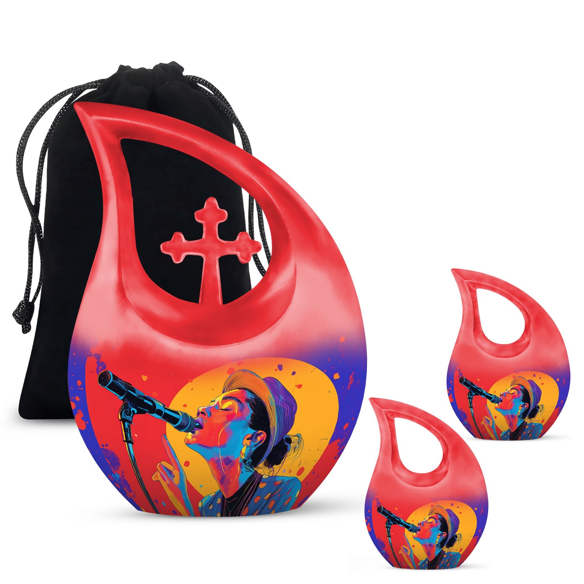 Music Urns For Ashes - Urn Keepsake Set