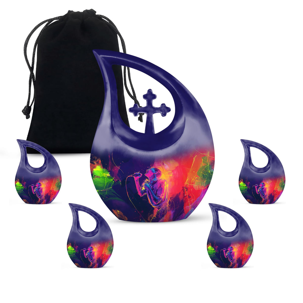 Music Urns For Ashes - Burial Urns For Adult Human Ashes