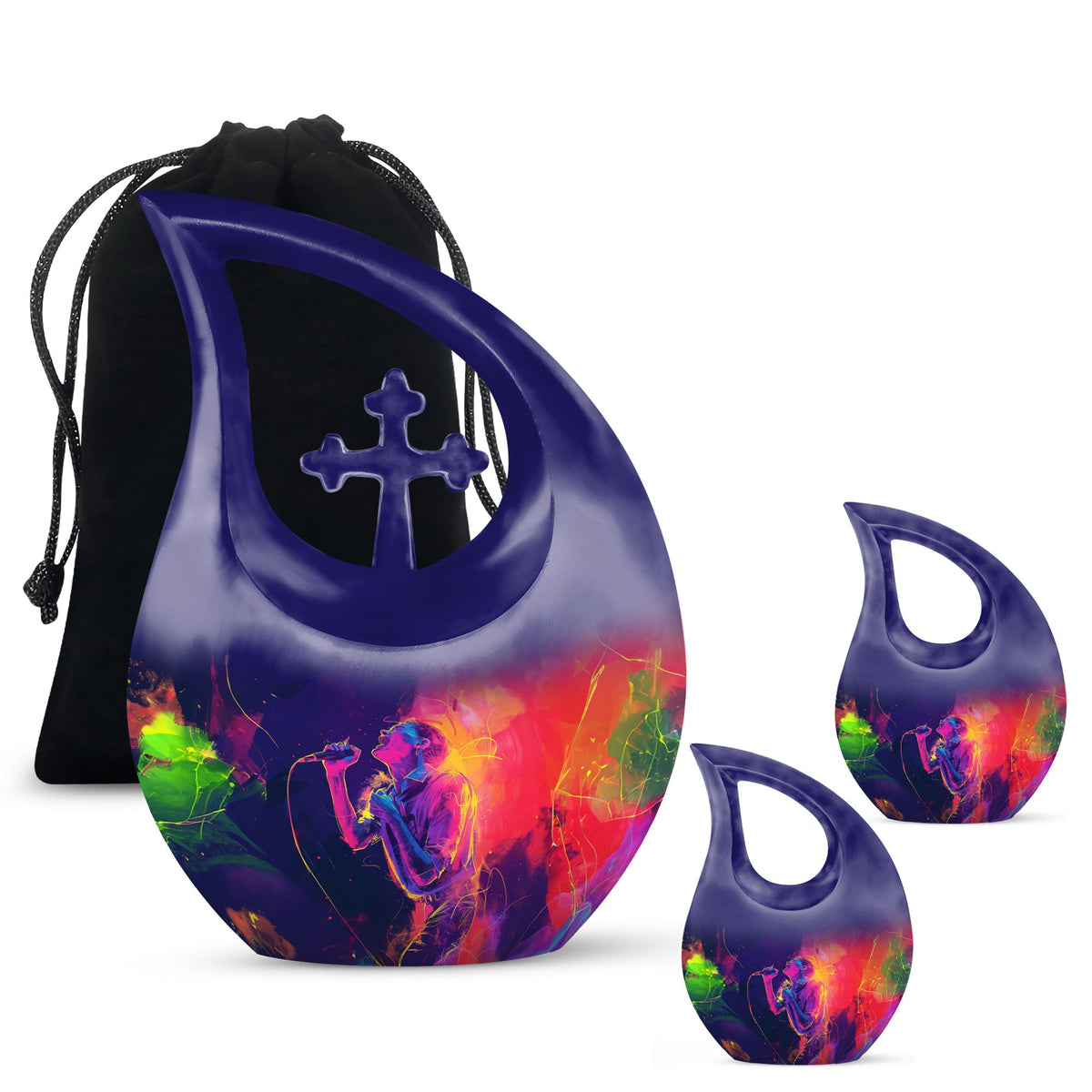 Music Urns For Ashes - Burial Urns For Adult Human Ashes
