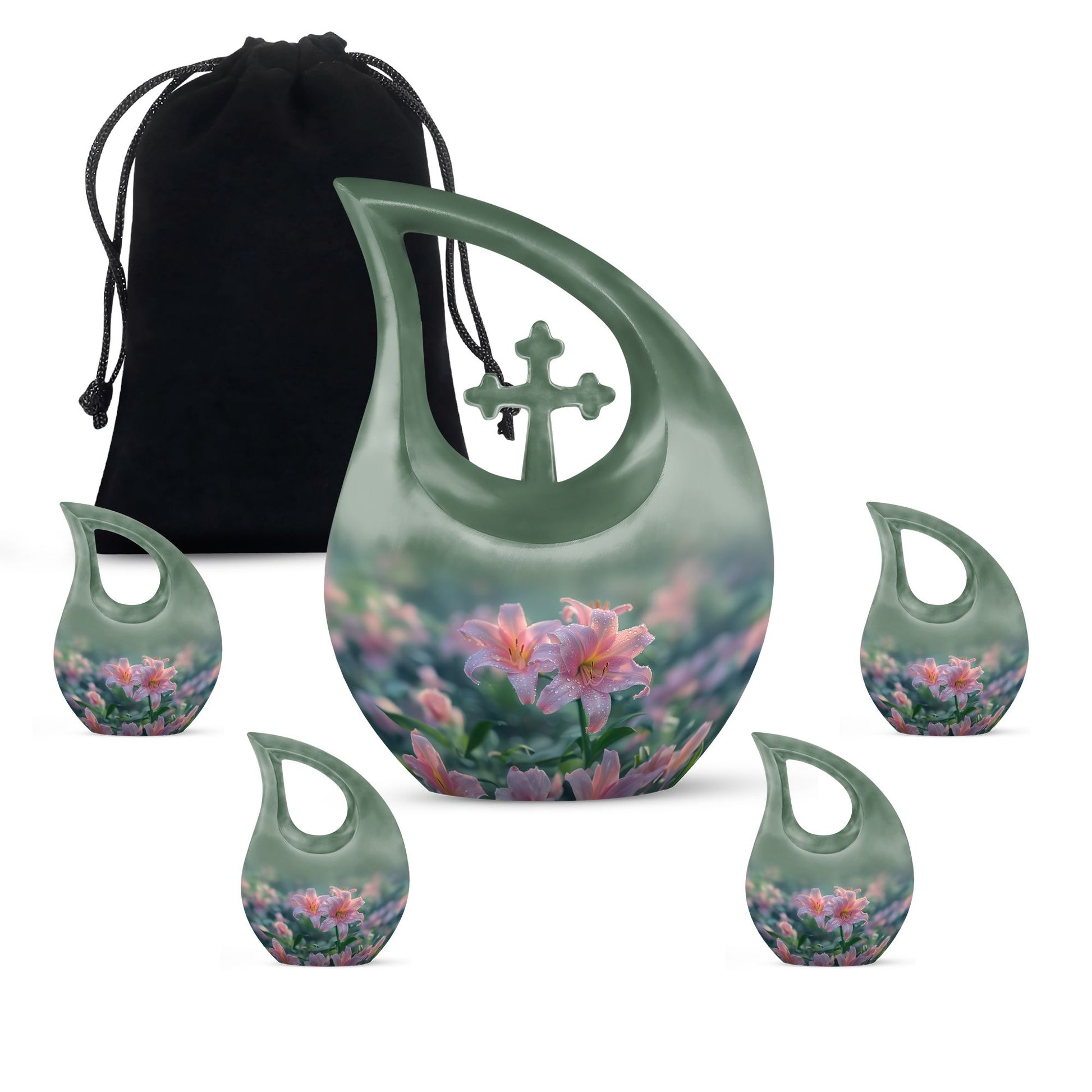 Flower Urns For Ashes - Cremation Urns For Human Ashes