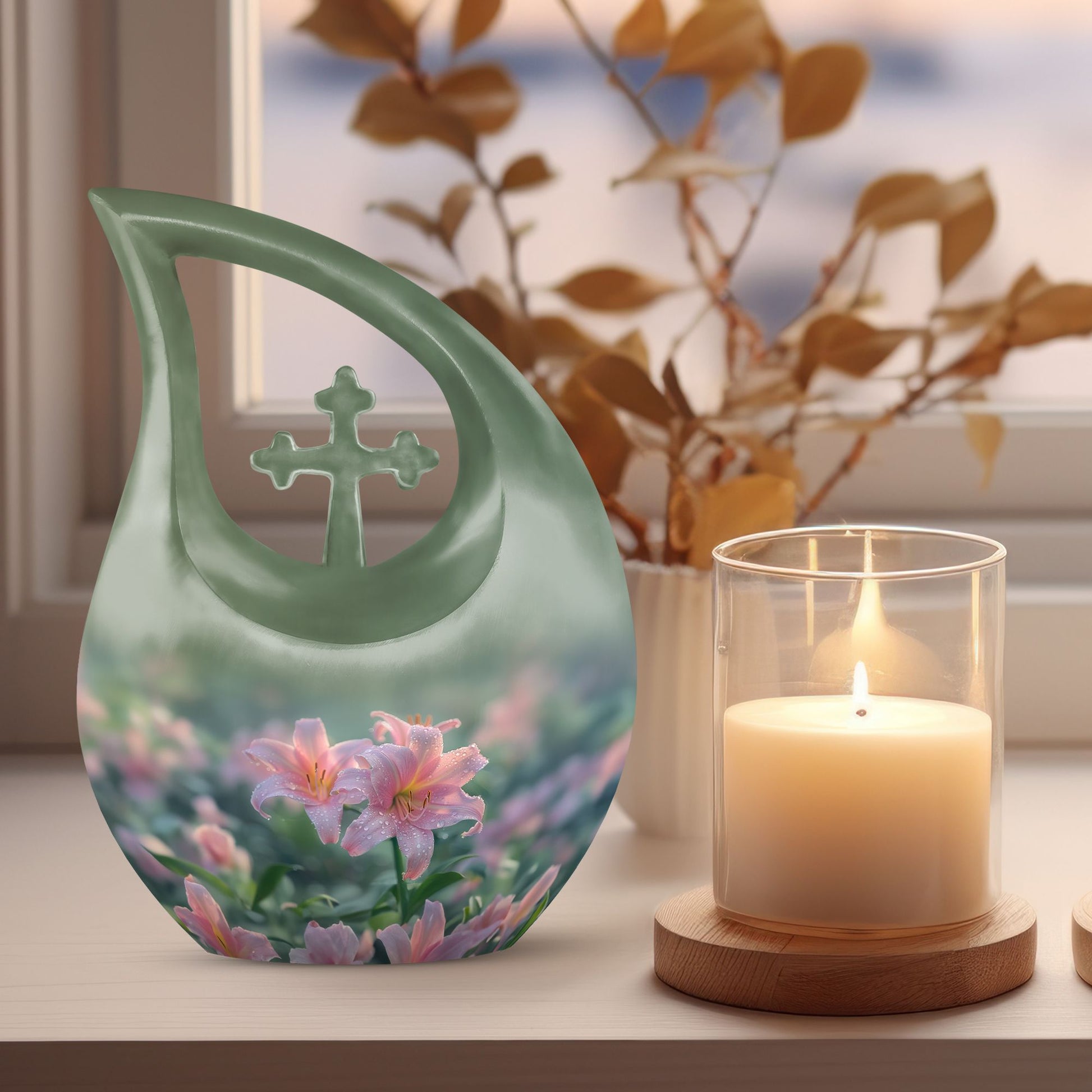 Flower Urns For Ashes - Cremation Urns For Human Ashes