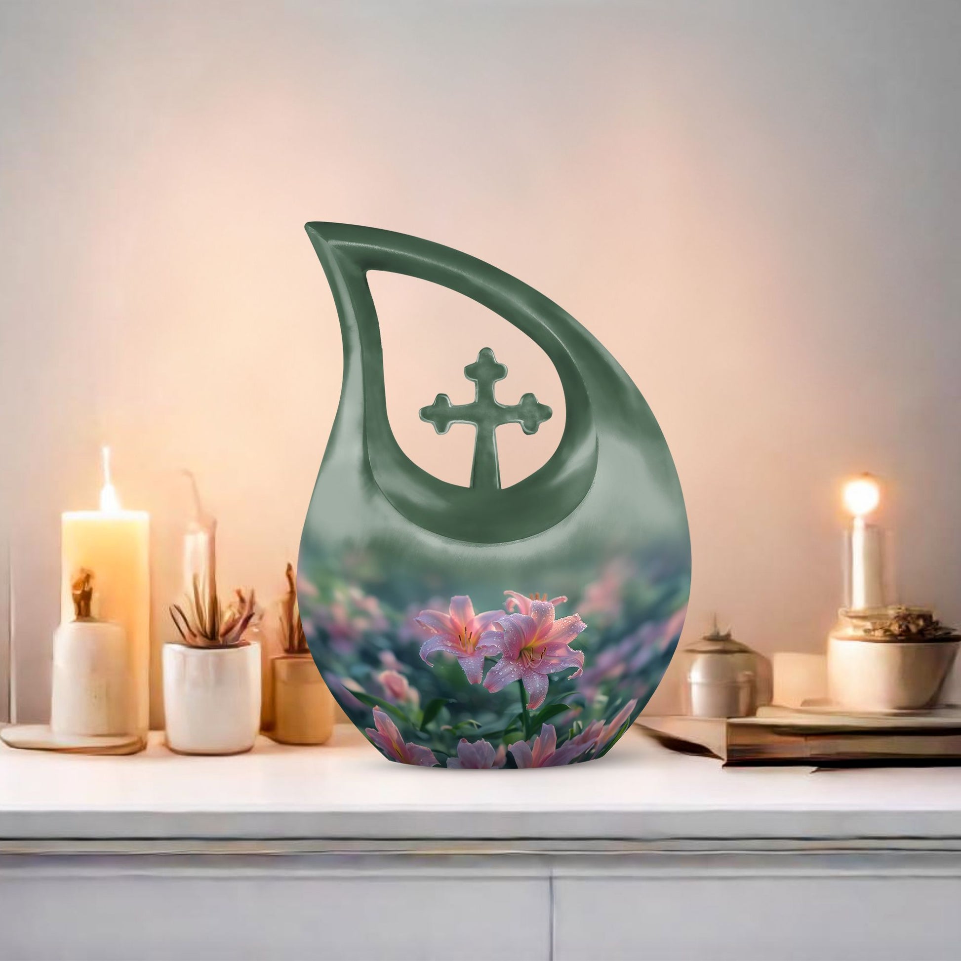 Flower Urns For Ashes - Cremation Urns For Human Ashes