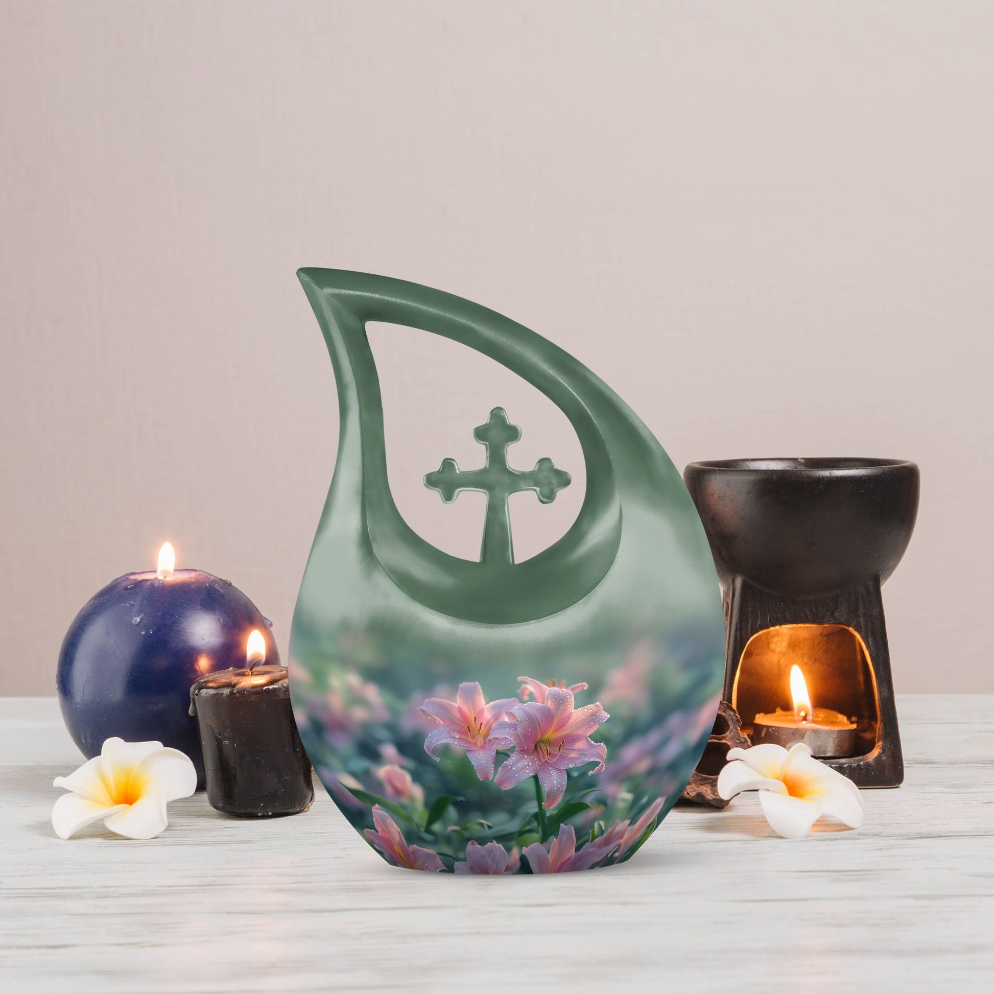 Flower Urns For Ashes - Cremation Urns For Human Ashes