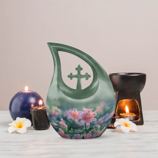 Flower Urns For Ashes - Cremation Urns For Human Ashes