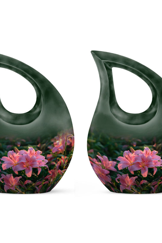 Flower Urns For Ashes - Large Urns For Human Ashes Adult