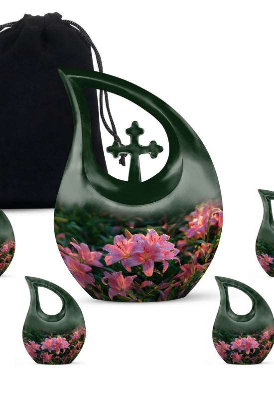 Flower Urns For Ashes - Large Urns For Human Ashes Adult