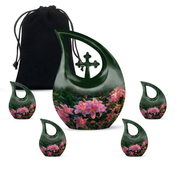 Large Urn With 4 Keepsake