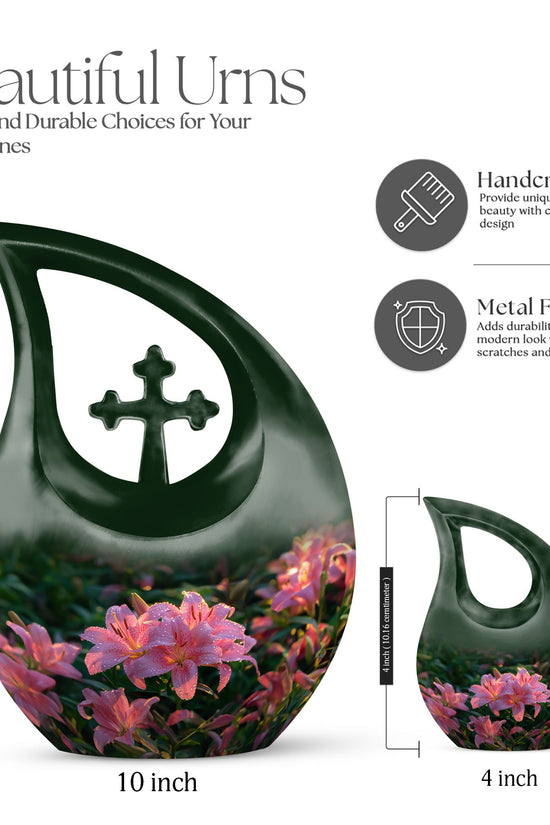 Flower Urns For Ashes - Large Urns For Human Ashes Adult