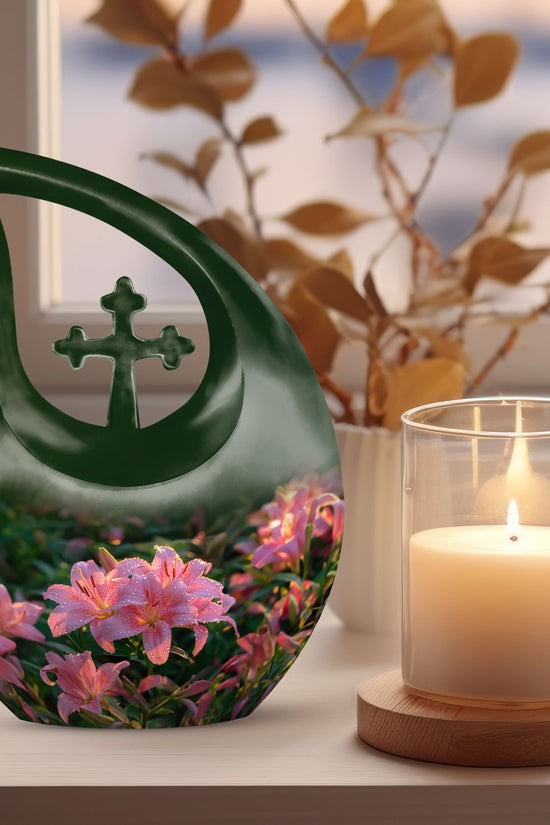 Flower Urns For Ashes - Large Urns For Human Ashes Adult