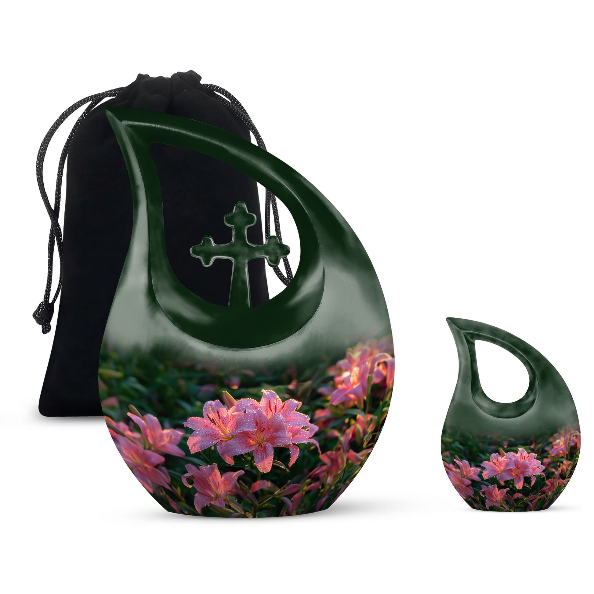 Flower Urns For Ashes - Large Urns For Human Ashes Adult