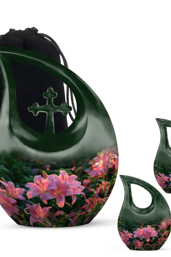 Flower Urns For Ashes - Large Urns For Human Ashes Adult