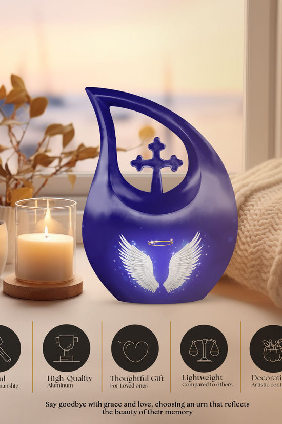 Angel Urns For Ashes - Large Urn For Ashes Adult Male