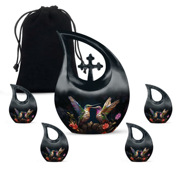 Large Urn With 4 Keepsake