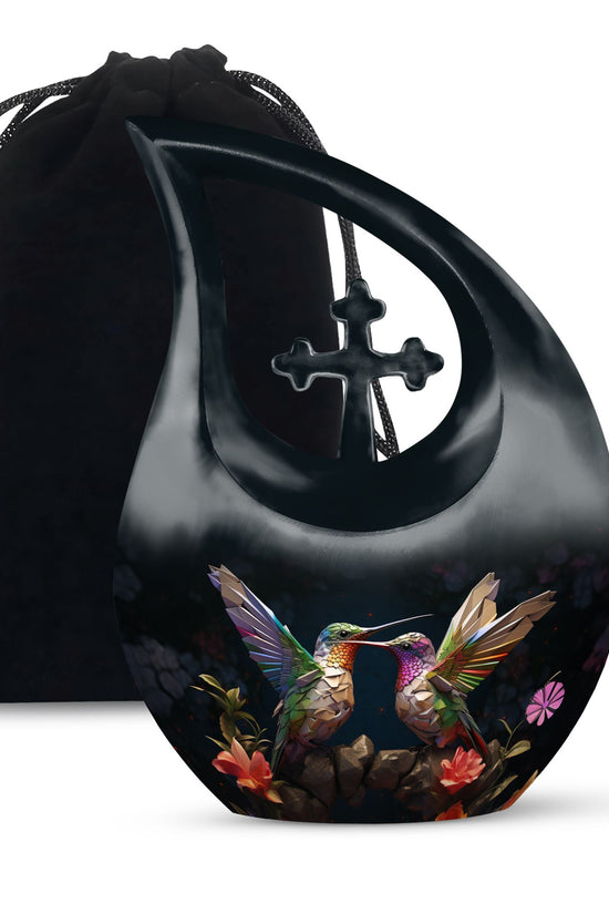 Humming Bird Urns For Ashes - Large Urn For Ashes For Women