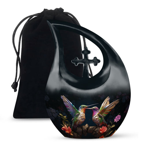 Humming Bird Urns For Ashes - Large Urn For Ashes For Women