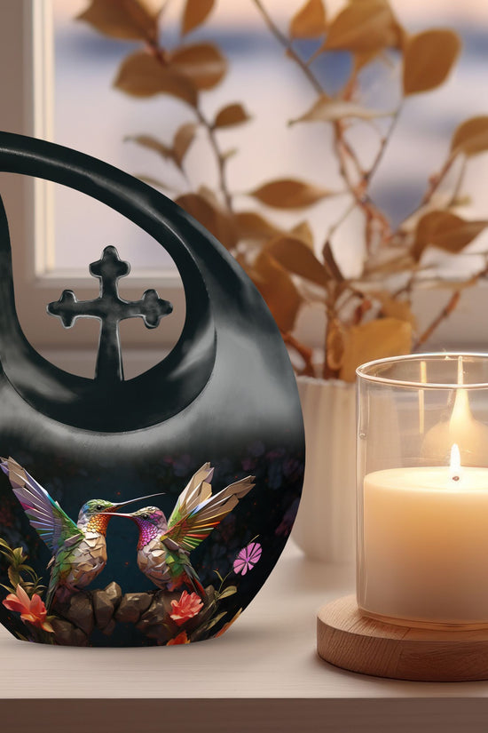 Humming Bird Urns For Ashes - Large Urn For Ashes For Women