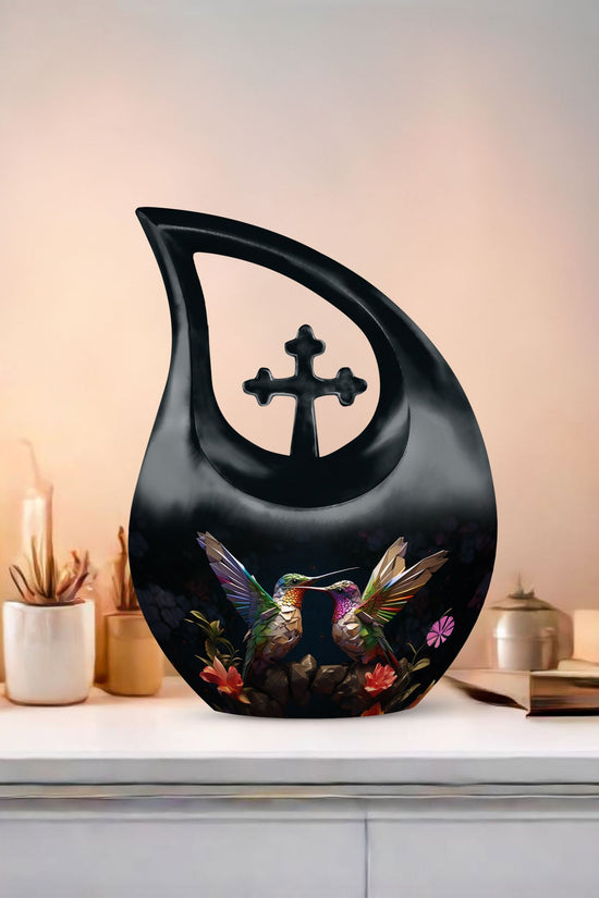 Humming Bird Urns For Ashes - Large Urn For Ashes For Women