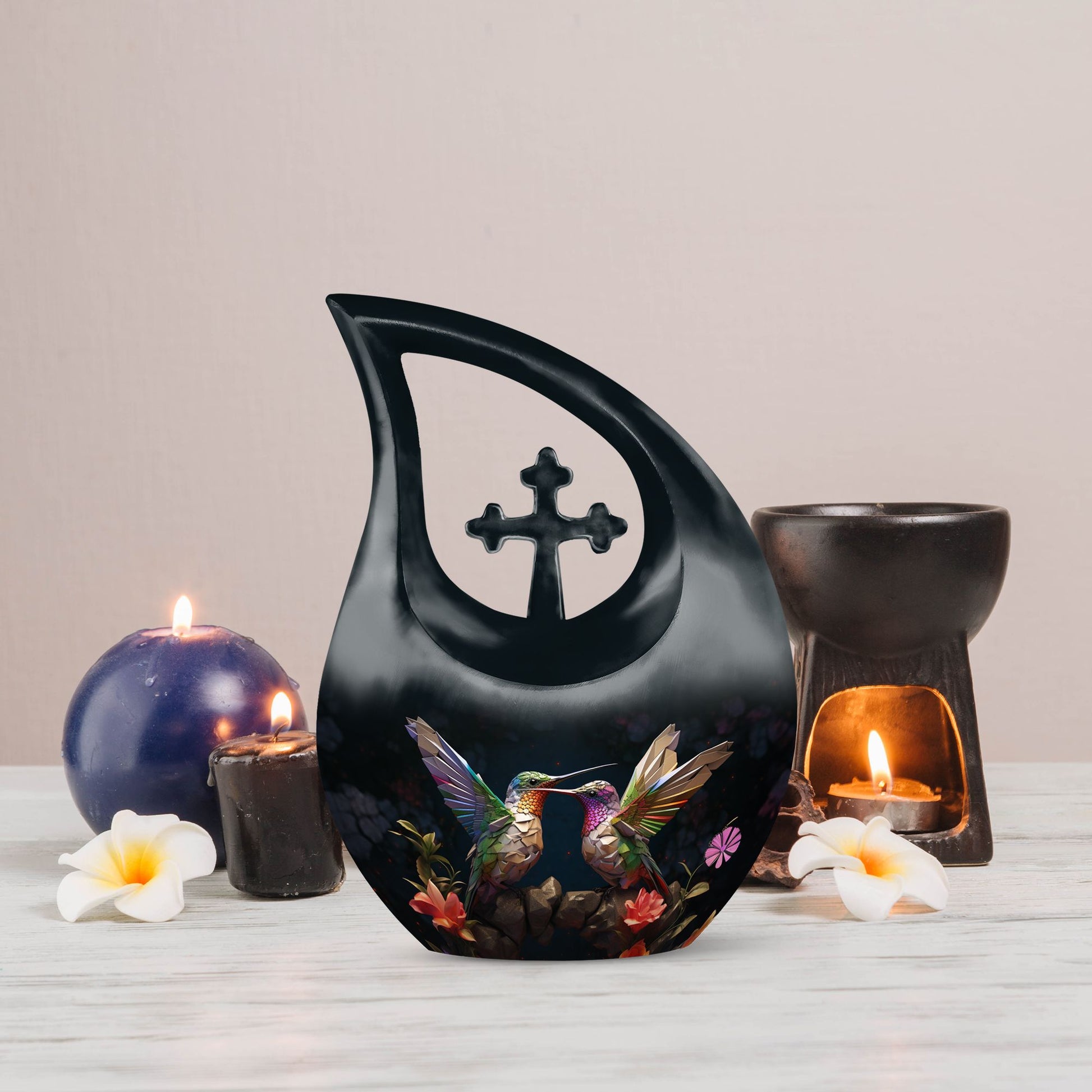 Humming Bird Urns For Ashes - Large Urn For Ashes For Women