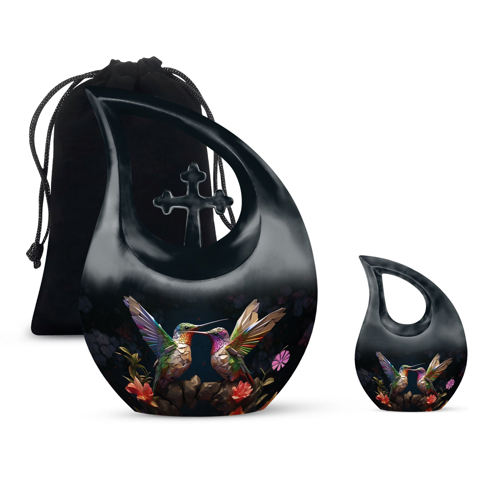 Humming Bird Urns For Ashes - Large Urn For Ashes For Women