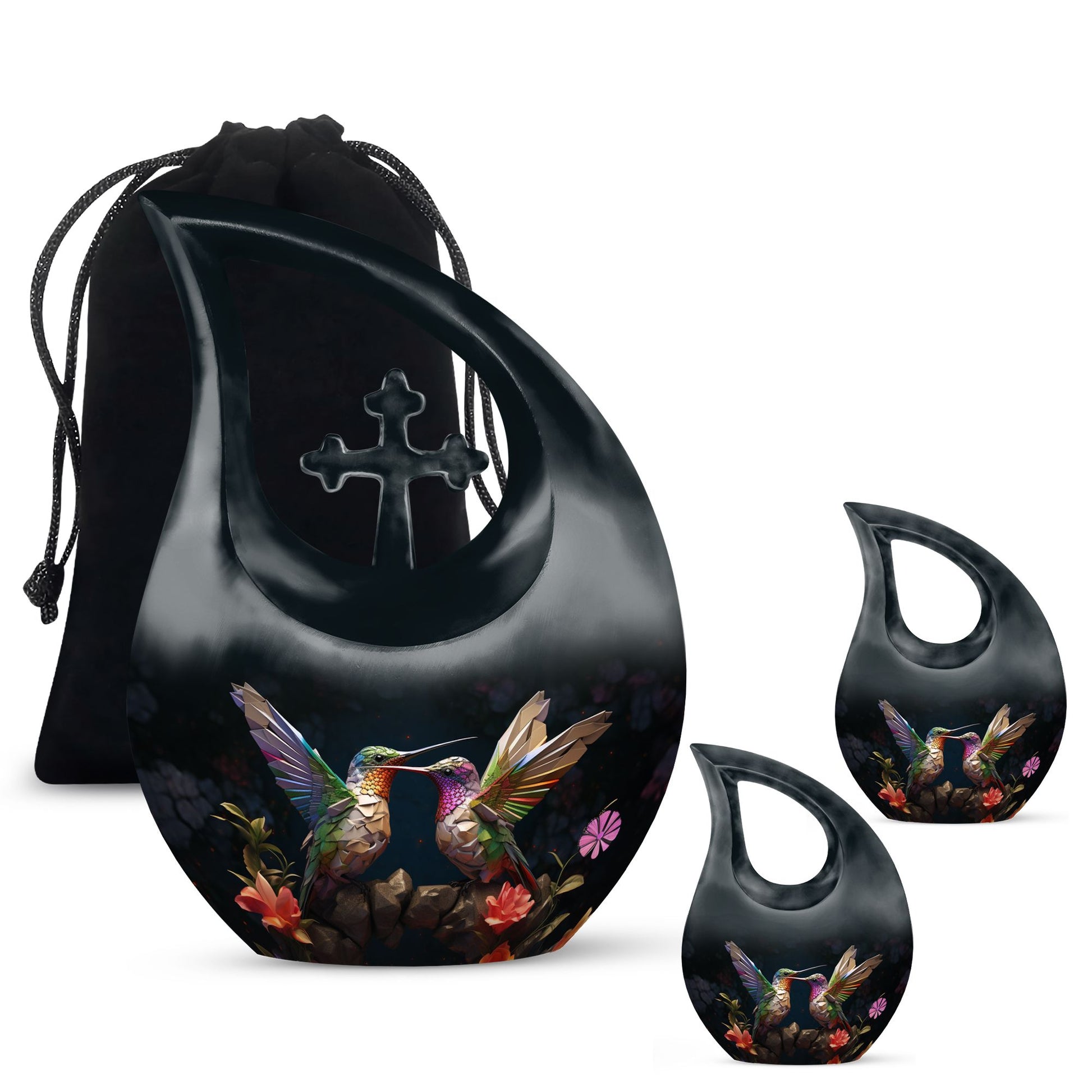 Humming Bird Urns For Ashes - Large Urn For Ashes For Women