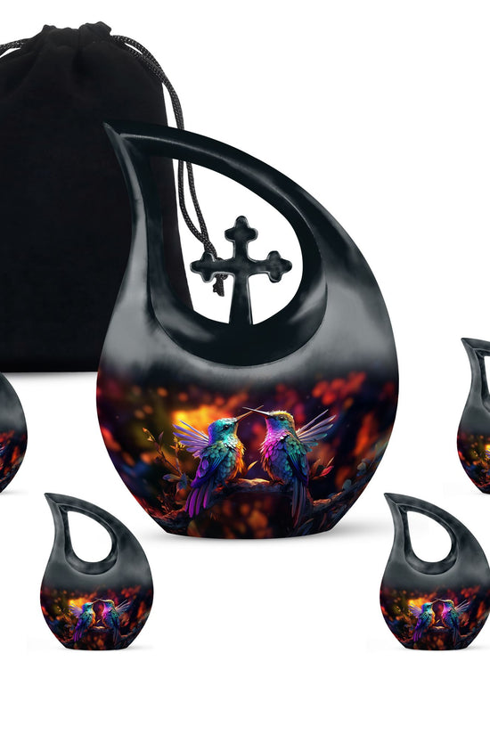 Humming Bird Urns For Ashes - Large Urns For Human Ashes Adult Female
