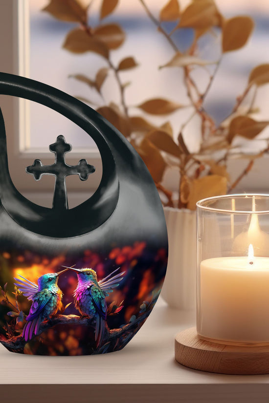 Humming Bird Urns For Ashes - Large Urns For Human Ashes Adult Female
