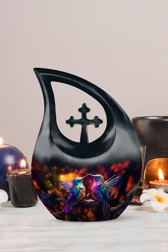 Humming Bird Urns For Ashes - Large Urns For Human Ashes Adult Female