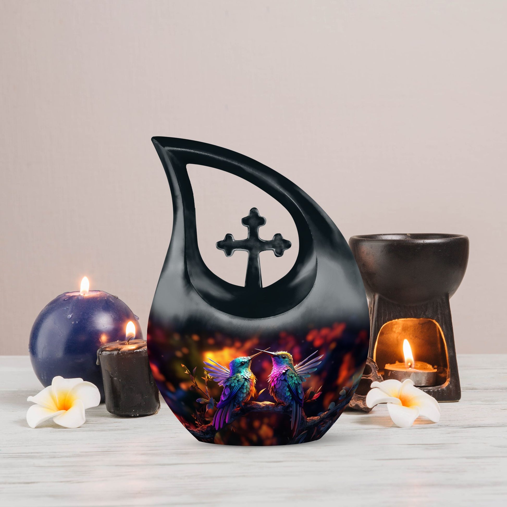 Humming Bird Urns For Ashes - Large Urns For Human Ashes Adult Female
