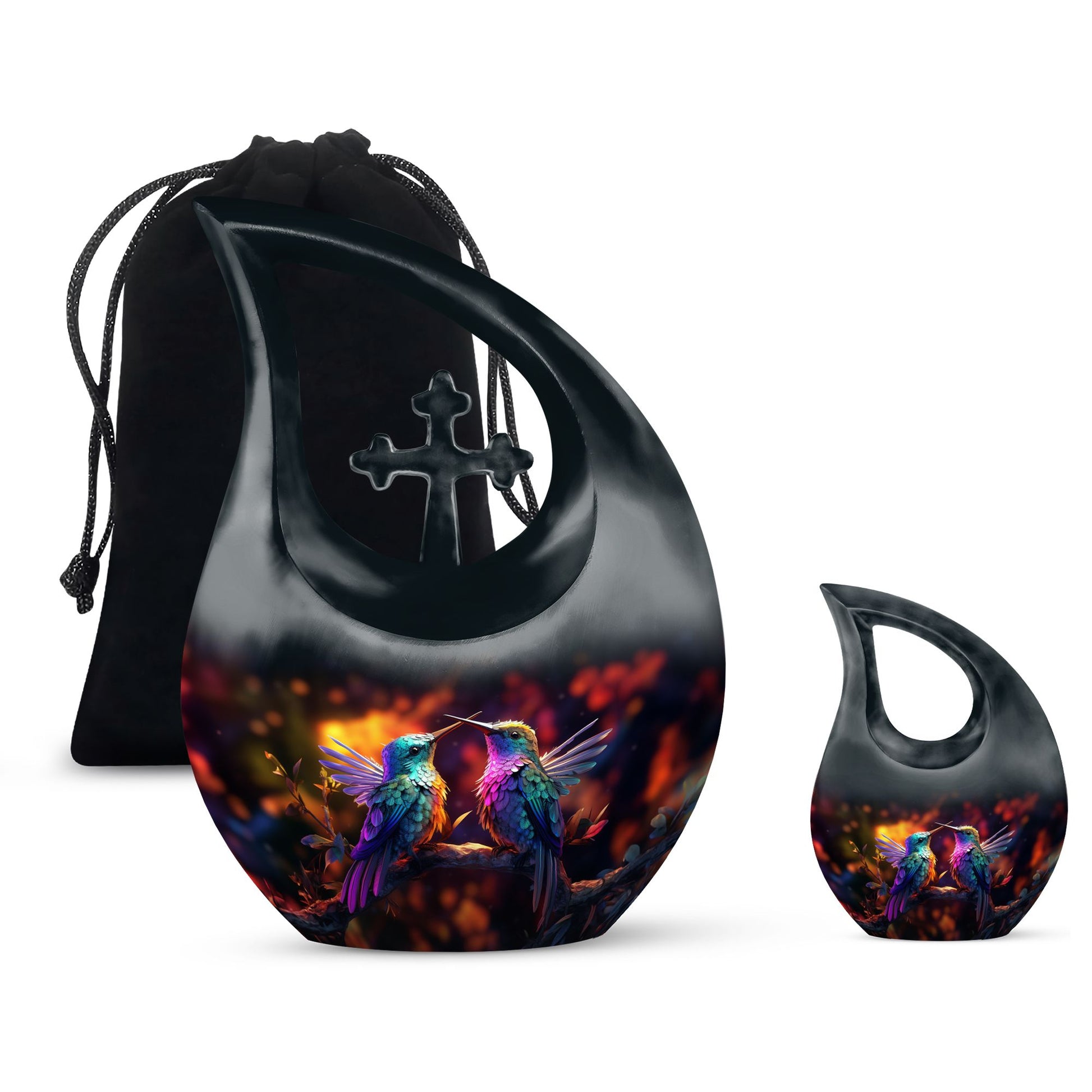 Humming Bird Urns For Ashes - Large Urns For Human Ashes Adult Female