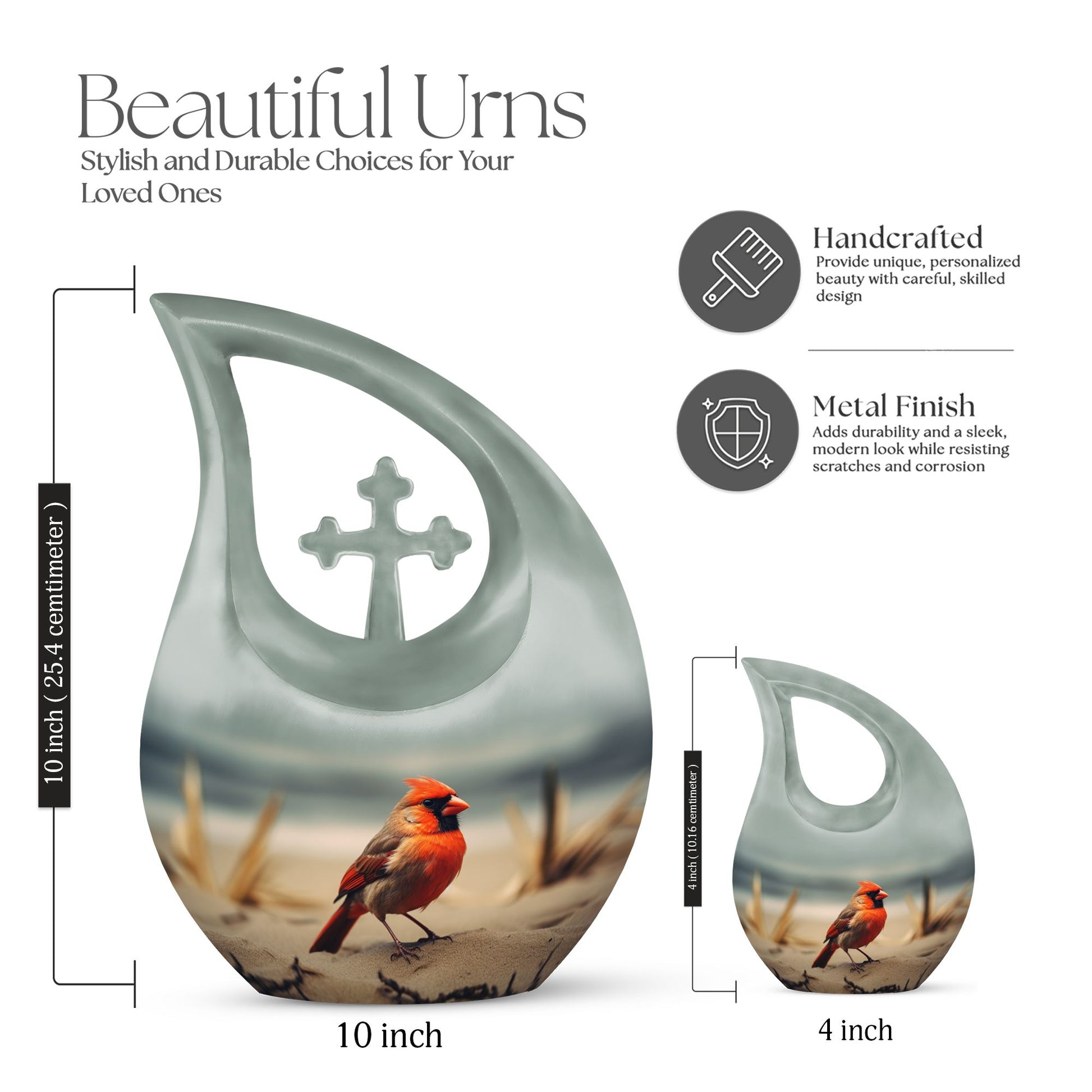 Humming Bird Urns For Ashes - Large Cremation Urns