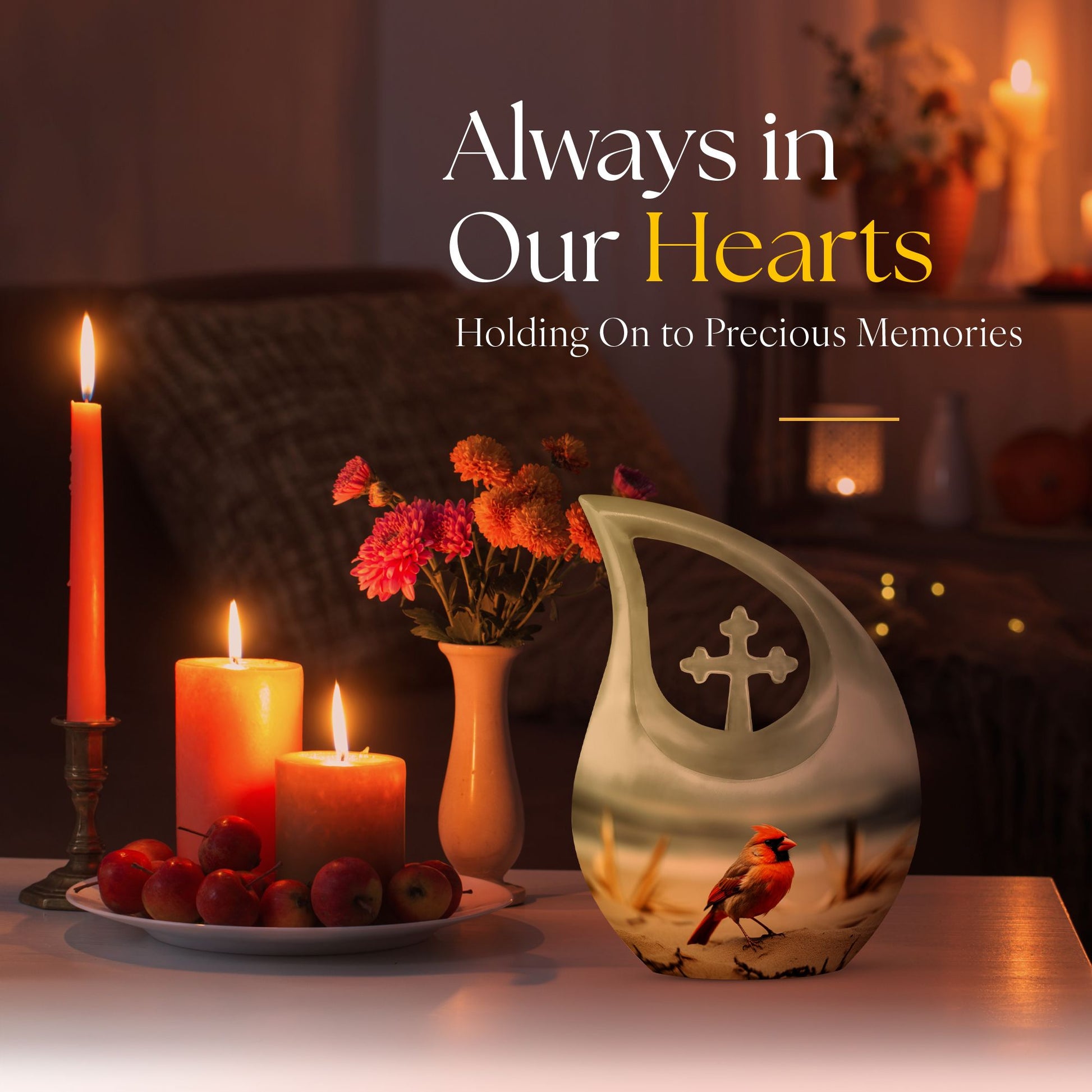 Humming Bird Urns For Ashes - Large Cremation Urns