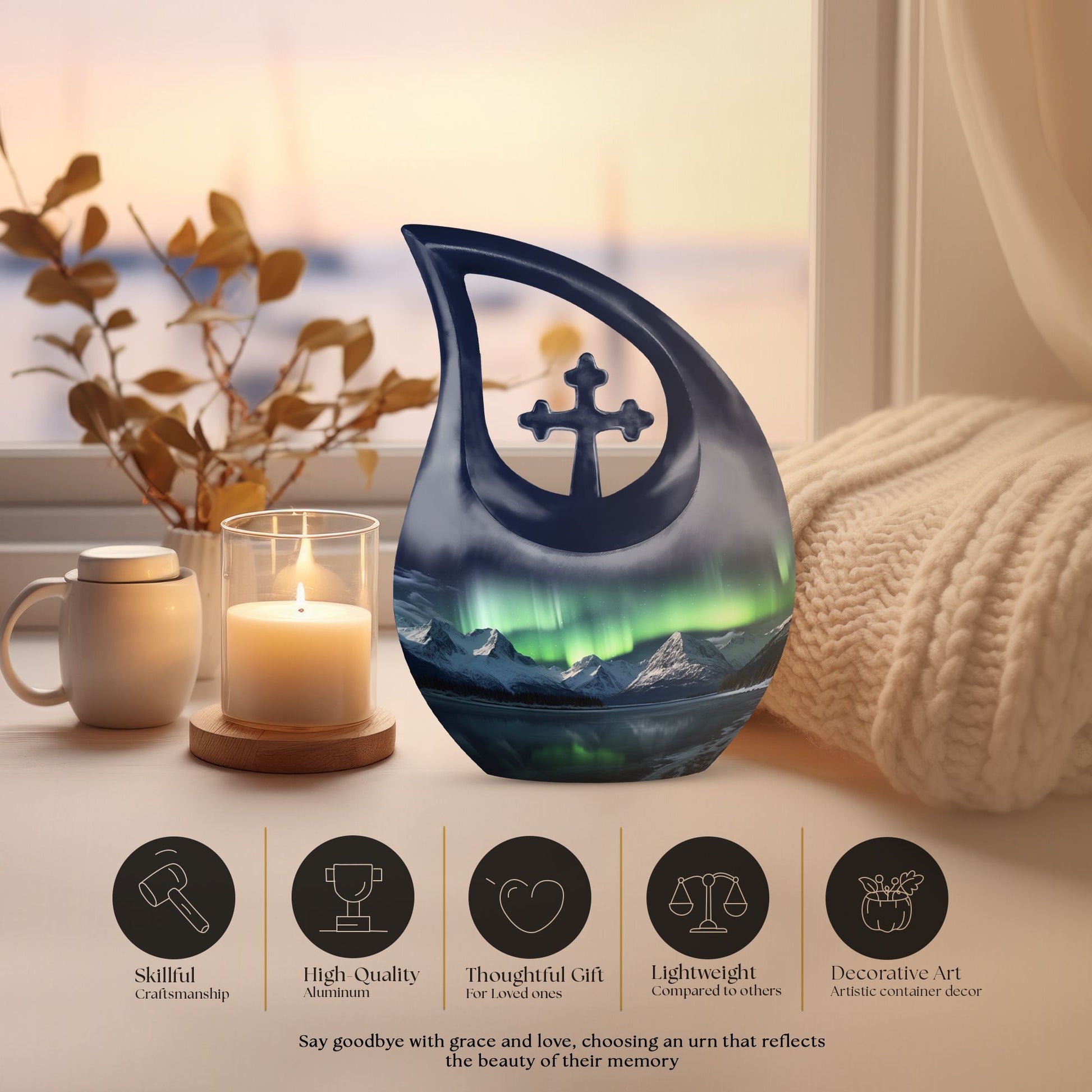 Sky Glows Urns For Ashes - Urns For Ashes Large
