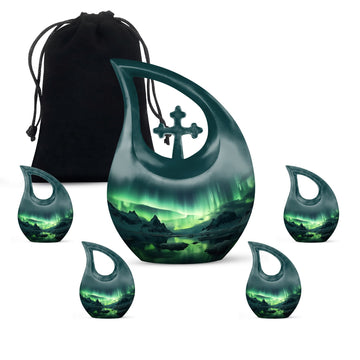 Large Urn With 4 Keepsake