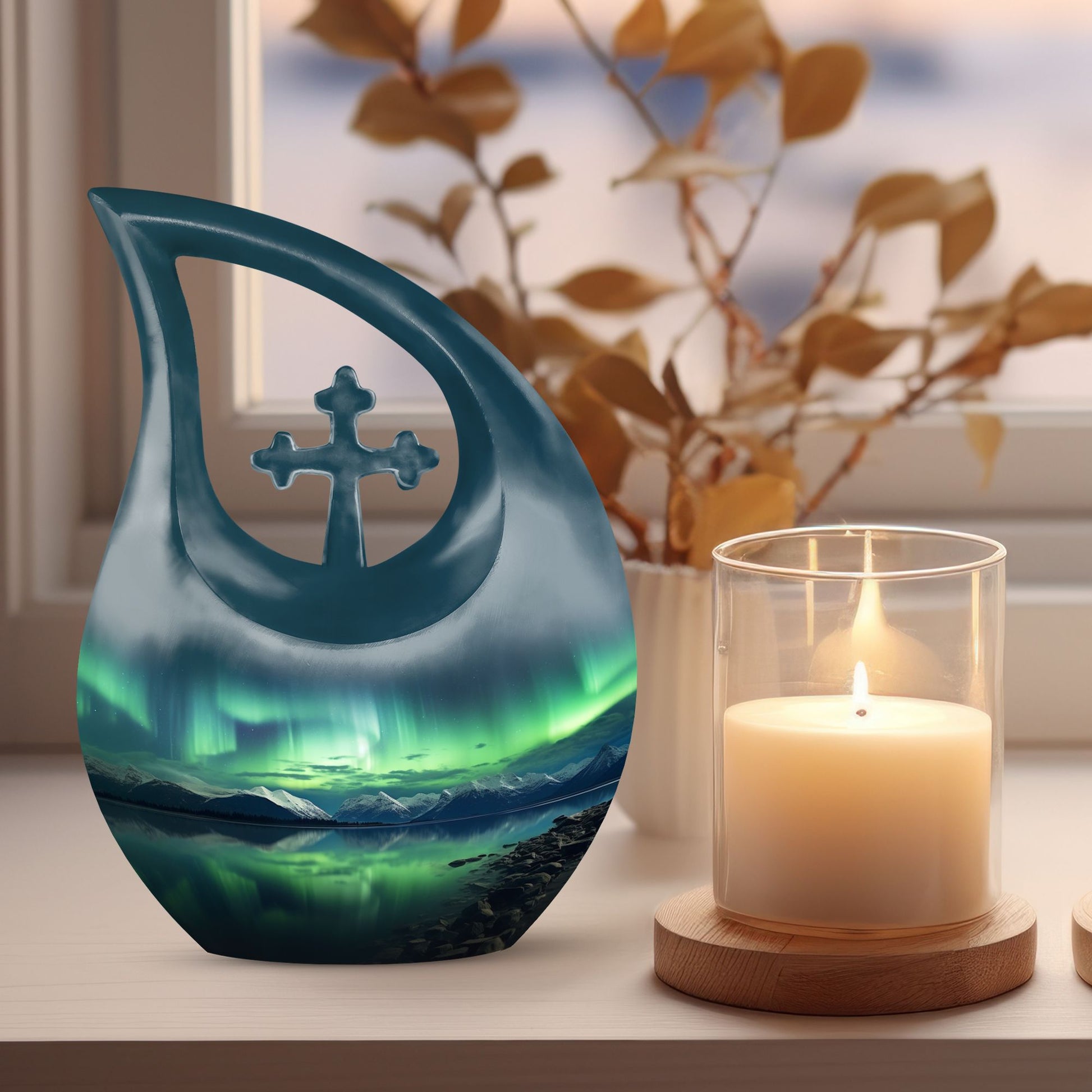 Sky Glows Urns For Ashes - Large Urn For Human Ashes