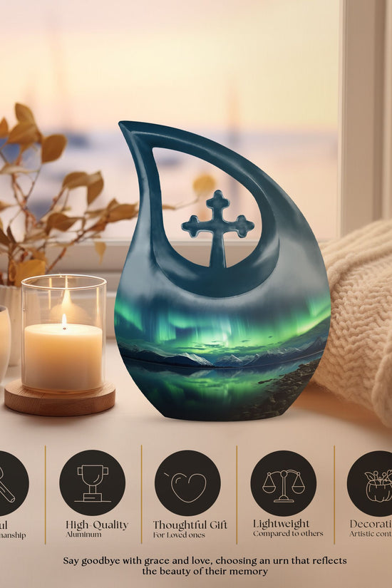 Sky Glows Urns For Ashes - Large Urn For Human Ashes
