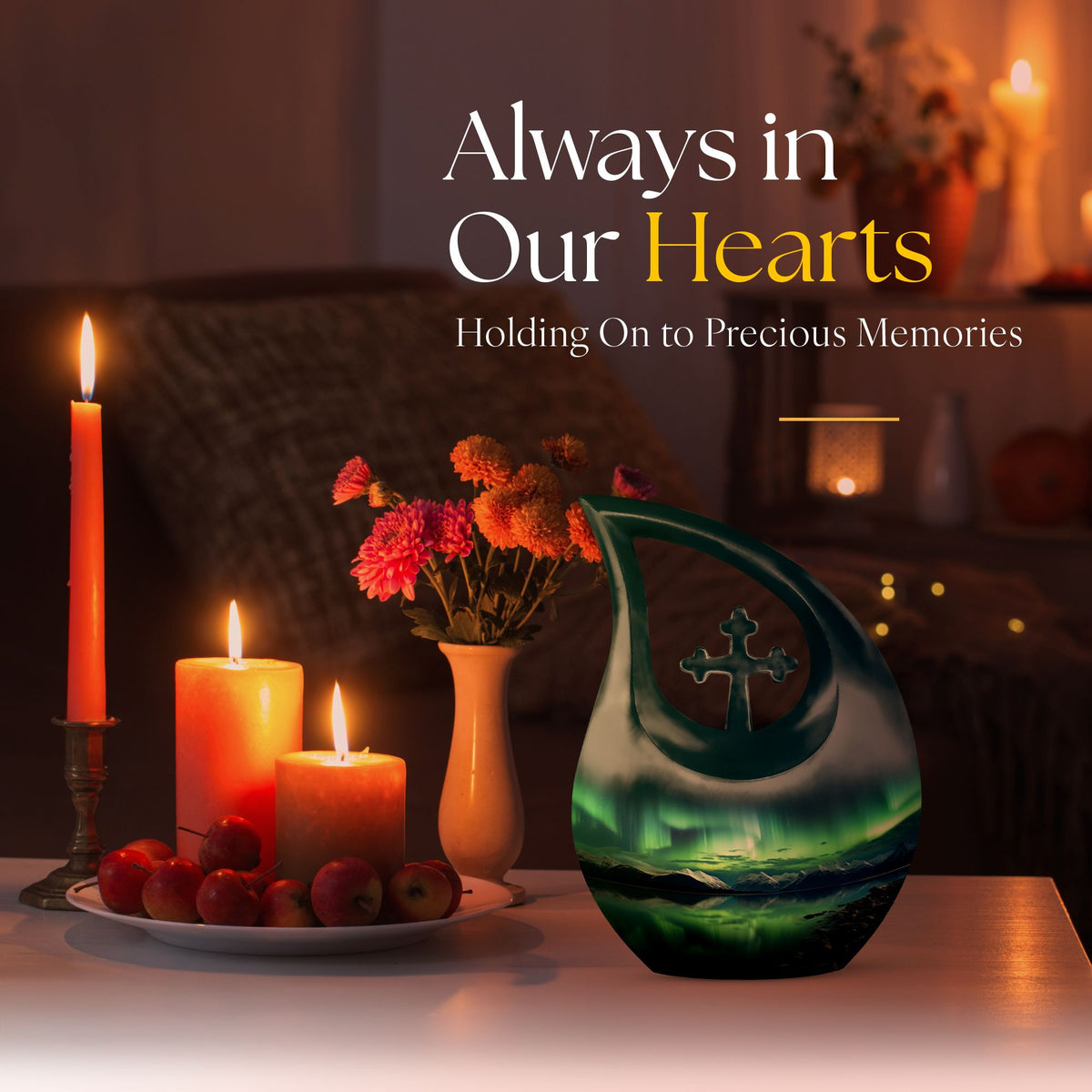 Sky Glows Urns For Ashes - Large Urn For Human Ashes