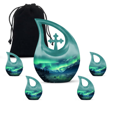 Large Urn With 4 Keepsake
