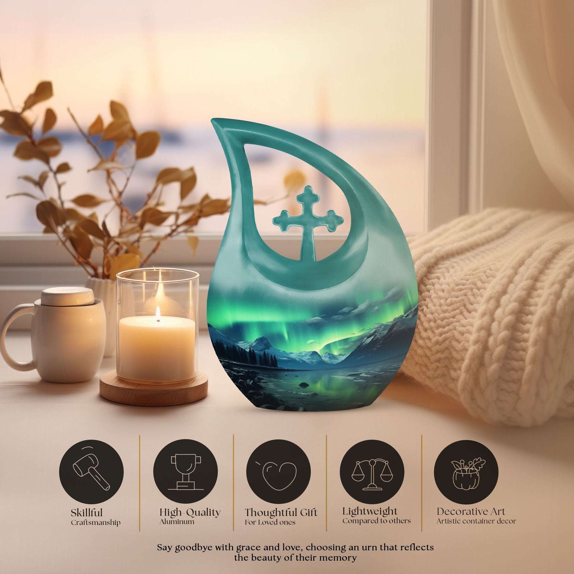Sky Glows Urns For Ashes - Urn For Ashes Adult Male Large