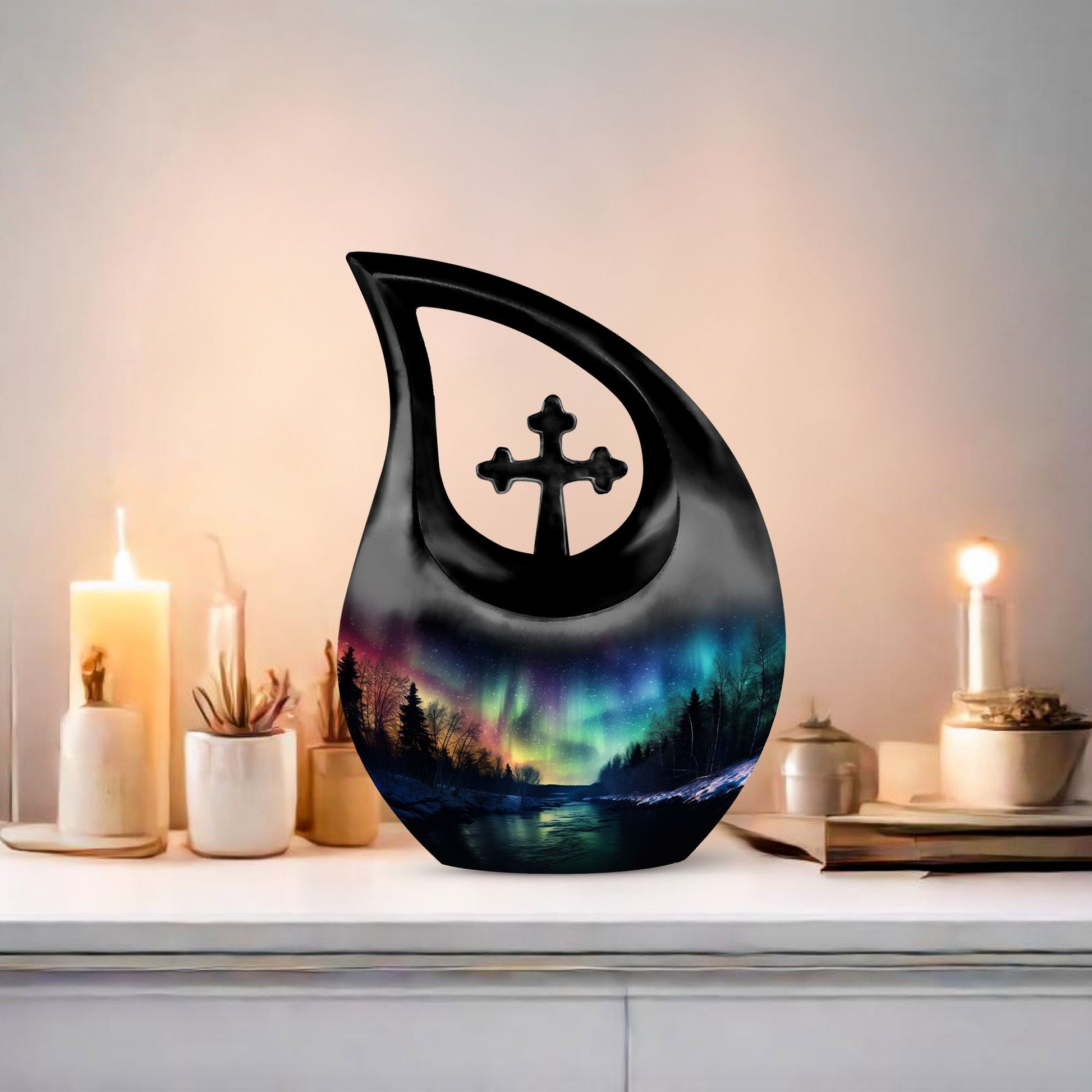 Sky Glows Urns For Ashes - Large Funeral Urn