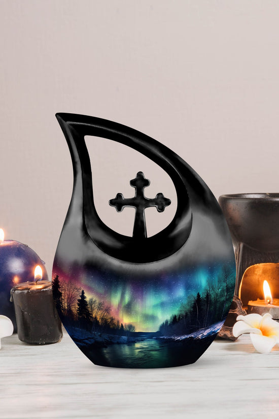 Sky Glows Urns For Ashes - Large Funeral Urn