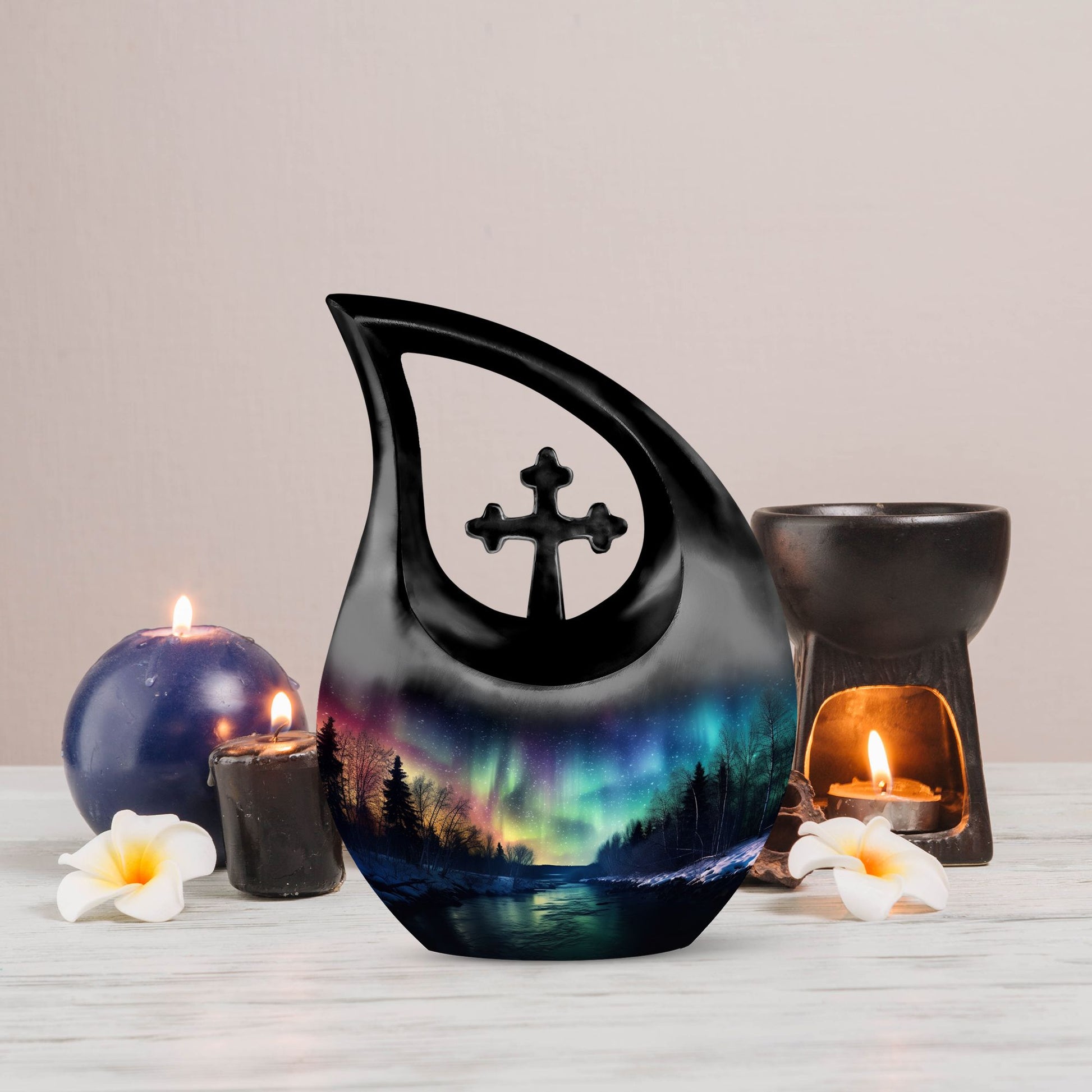Sky Glows Urns For Ashes - Large Funeral Urn