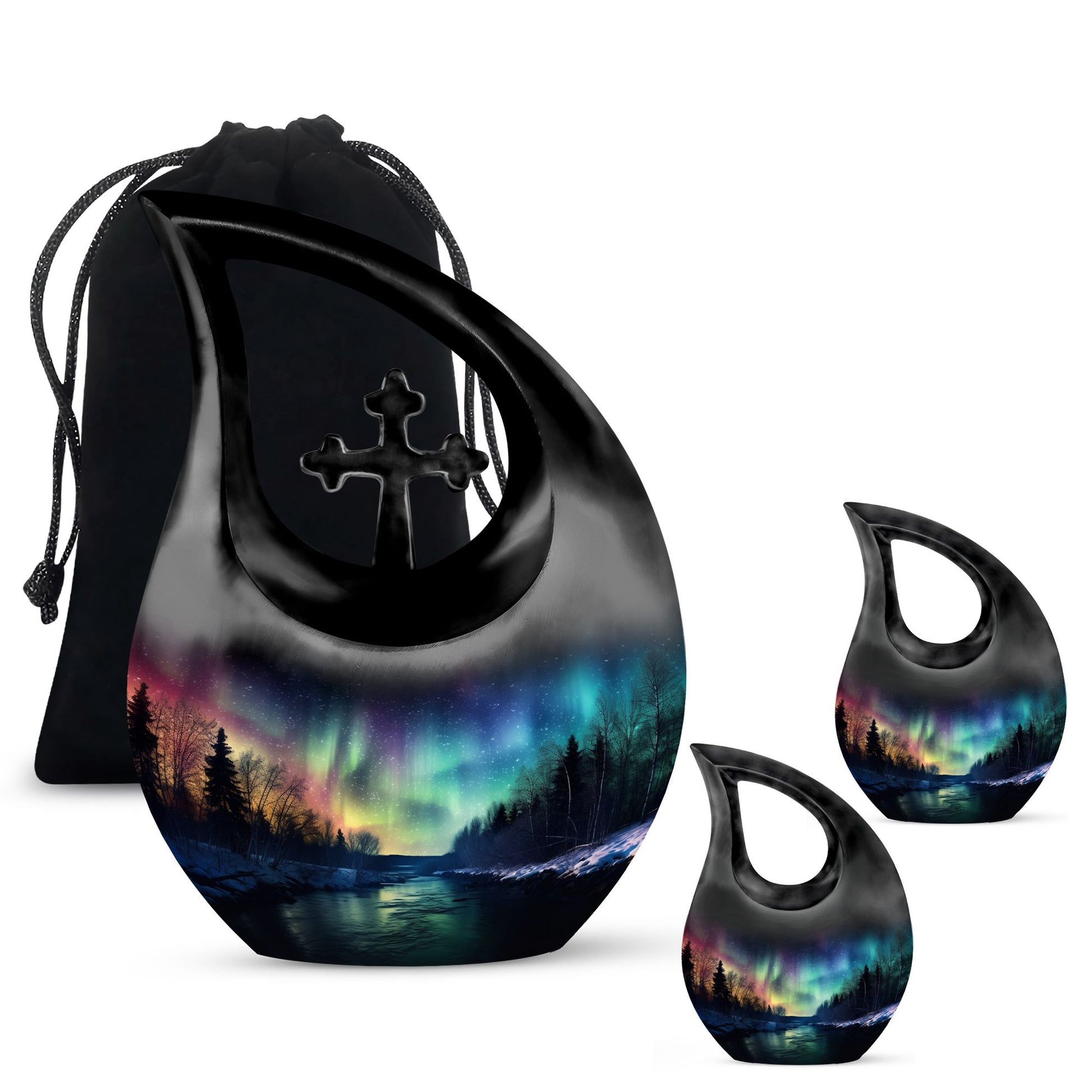 Sky Glows Urns For Ashes - Large Funeral Urn