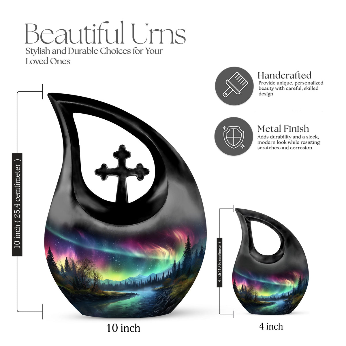 Sky Glows Urns For Ashes - Cremation Urn Adult Large
