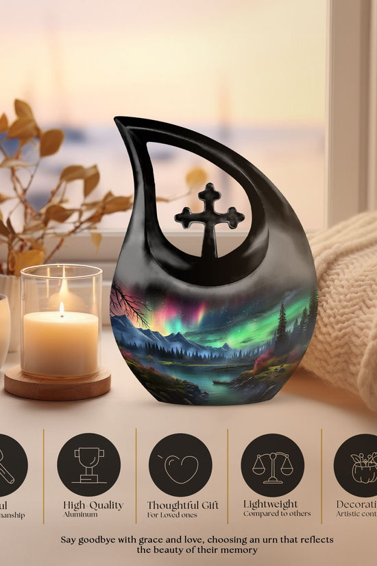 Sky Glows Urns For Ashes - Large Cremation Urns For Human Ashes
