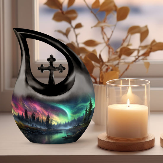 Sky Glows Urns For Ashes - Cremation Urns For Large Human Ashes Adult