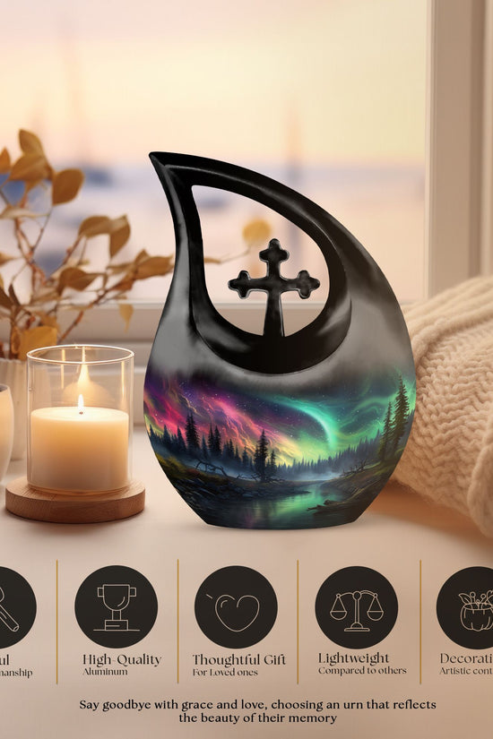 Sky Glows Urns For Ashes - Cremation Urns For Large Human Ashes Adult