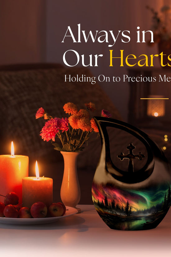 Sky Glows Urns For Ashes - Cremation Urns For Large Human Ashes Adult